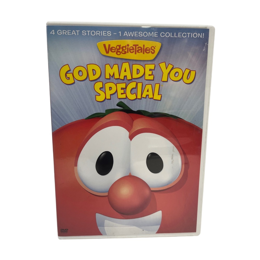VeggieTales God Made You Special DVD 4 Stories Big Idea Kids Childrens Christian
